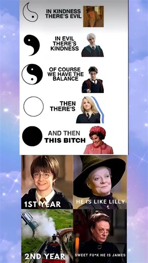 Yin-Yang of Albus Dumbledore vs Draco Malfoy 😂 #shorts #funny #memes #shortsfeed