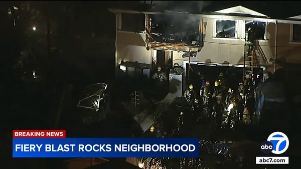 Bell Gardens explosion, fire damages apartment building