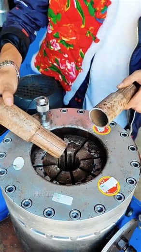 Pipe Shrinking Machine Steel Pipe Rental Station Greenhouse Pipe Shrinking Head Connecting