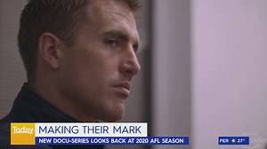 Days out from the launch of the 2021 AFL season, everyone involved is relieved that so far, it’s going to be nothing like last year. A new docu-series "Making their Mark" goes behind the scenes of what it took to survive 2020. #9Today | TODAY