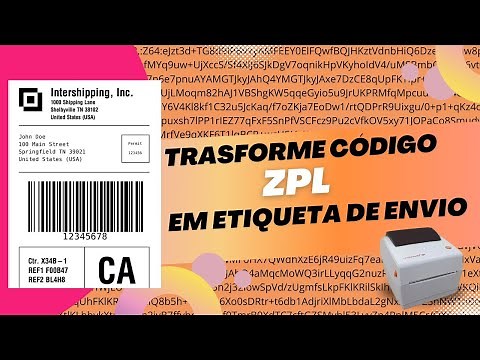 COMO TRANSFORMAR CÓDIGO *ZPL* EM ETIQUETA PARA IMPRESSORA TERMICA TOMATE ECOMMERCE.