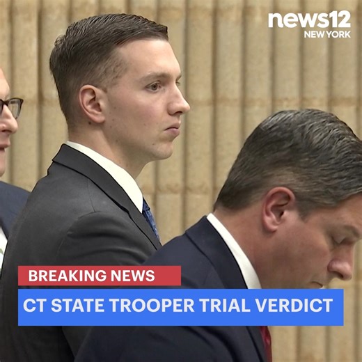 WATCH LIVE: Verdict reached in Connecticut State Trooper Brian North's trial - https://bit.ly/N12NYWatchNow | News 12 Westchester