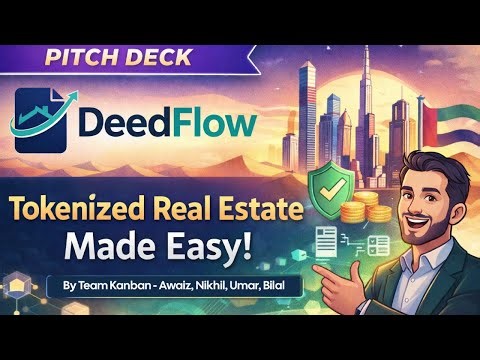 DeedFlow 🏡- AI Deal Orchestration for Fractional/Tokenized Real Estate | UAE Hackathon (3rd Place)
