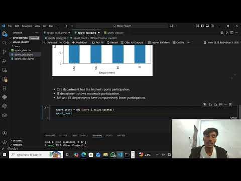 Exploratory Data Analysis (EDA) on College Sports Participation | AI/ML Minor Project
