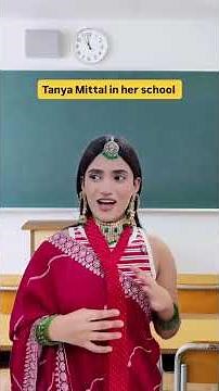Tanya Mittal In School | SAMREEN ALI VLOGS