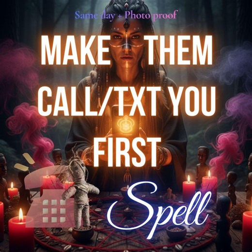 Contact Me Spell – Make Them Text/call You Now , Estera Magic | Same Day Photo Proof - Etsy