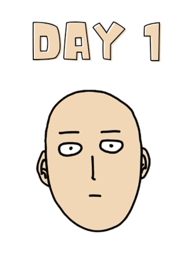 Saitama Workout Challenge: Day 1 Routine