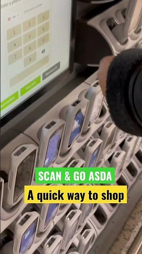 Asda supermarket Scan & Go