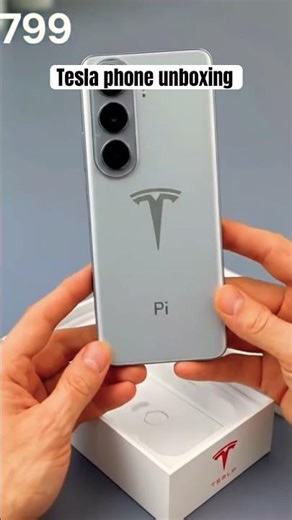 Tesla phone unboxing #teslaphoneunboxing #tesla
