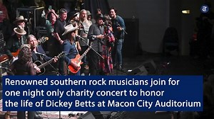 Allman Brothers Band members returns to Macon to honor Dickey Betts