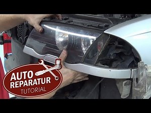 Front Xenon Headlight Removal BMW E46 | Auto Tutorial