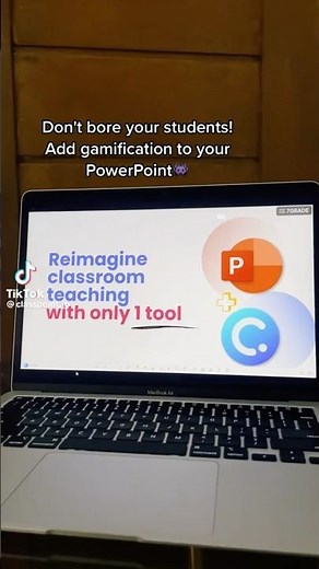 Gamification in PowerPoint? Of course that’s possible! 😉 #classpoint #powerpoint #games