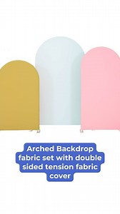 Introducing our 💞Arched Backdrop Fabric Set with double-sided tension fabric cover💞—perfect for the traveling designer! 👀✈️ 🥰Set up this sturdy frame in just 2 minutes and pack it down into a compact carrying bag for easy transport. Elevate your events effortlessly! 🌟✈️ . . . . #TravelFriendlyDesign #EventDesignEssentials #QuickSetup #backdrops #eventpros #eventdecor #eventdesign #decorbusiness #eventbusiness #eventdecordirect #partyplanner #eventplanner #venue | Event Decor Direct