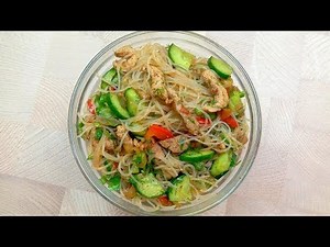 Рецепт фунчозы с мясом по корейски. Как приготовить стеклянную лапшу дома.
