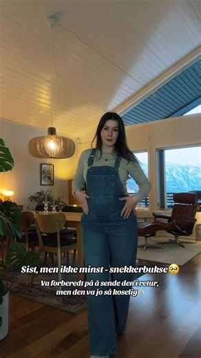 Gravidklær fra H&M 🤍 Kem sku trudd man kunne bli så glad av basics og pysjamas 🥹😂 Blei kun én jeans i retur, det va jo ikke verst! #fyp #gravid #gravidklær #pregnant #hm
