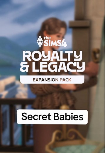 Let me show you how to get secret babies in the sims 🤫 #Royaltyandlegacy #thesims #sims4 #simscommunity #simstips @The Sims