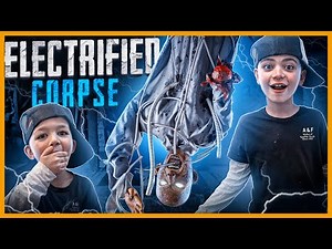 Electrified Corpse Spirit Halloween Animatronic Unboxing Setup | Rare Spirit Halloween Collection