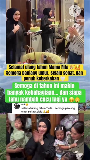 Selamat Ulang Tahun Mama Rita, Doa dan Harapan Terbaik 🥰🎉#nagita #rietaamalia #raffiahmad #rans