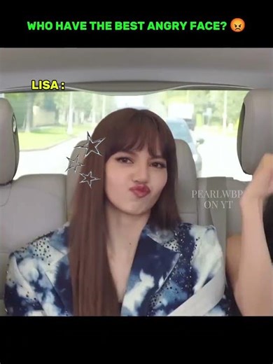 who have the best angry face? #blackpink #kpopedit