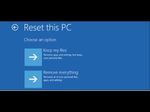 How to Reset Windows 10 - Without Any Installation Media