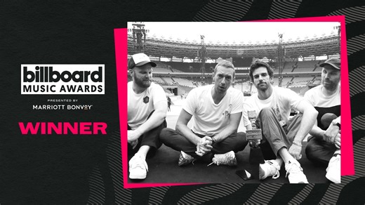 Congrats on the #BBMAs win for Top Rock Touring Artist, Coldplay! 🤘 | Billboard Music Awards