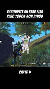 3M views · 58K reactions | POLICIA vs LADRONES PERO TODOS SON DINOS en FREE FIRE!  *gracioso* MOMENTOS GRACIOSOS FREE FIRE parte 4 #freefire #alexgo | AlexGo | Facebook