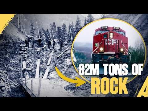 90 People Killed: The Dark History of the Frank Slide | Rocky Mountain Railroad