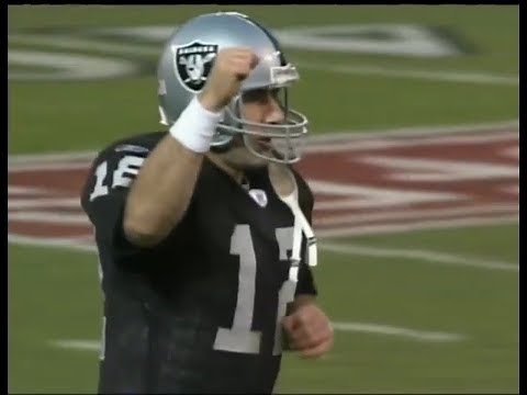 Rich Gannon Full 2002 AFC Championship Game Highlights vs. Titans