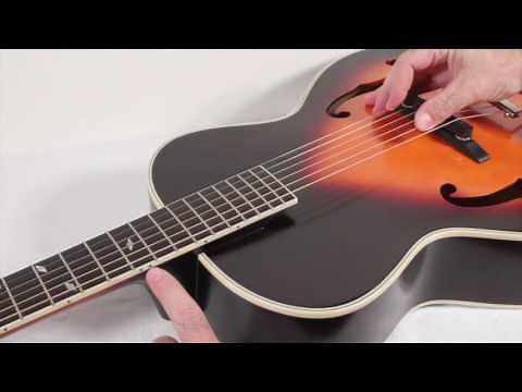 The Epiphone Masterbilt Century Archtops - Floating Bridge