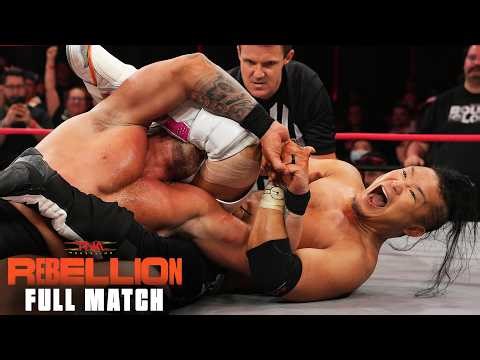 KUSHIDA vs. Steve Maclin: World Championship (FULL MATCH) | TNA Rebellion 2023
