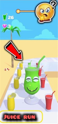 juice run asmr 🍷 imposible #shots #gaming