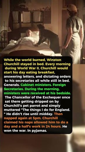 Britain's War Was Run From a Bed — Every Morning Until Noon