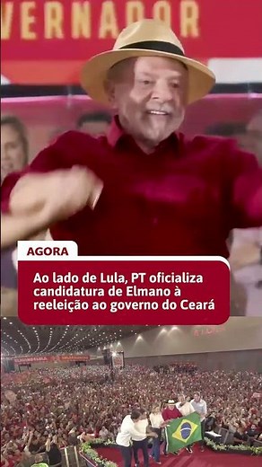 OFFICIAL: ELMANO DE FREITAS MADE OFFICIAL AS CANDIDATE FOR GOVERNOR OF CEARÁ #workersparty