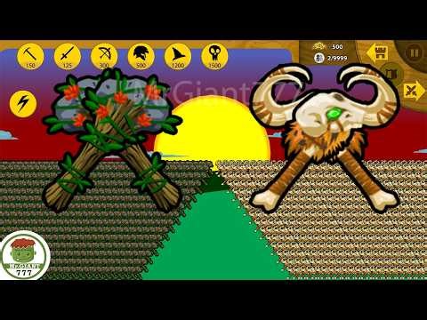 EPIC STICKMAN CLUBMAN WOODLAND VS EPIC CLUBMAN FUR, FINAL BOSS | Stick War Legacy Mod | MrGiant777