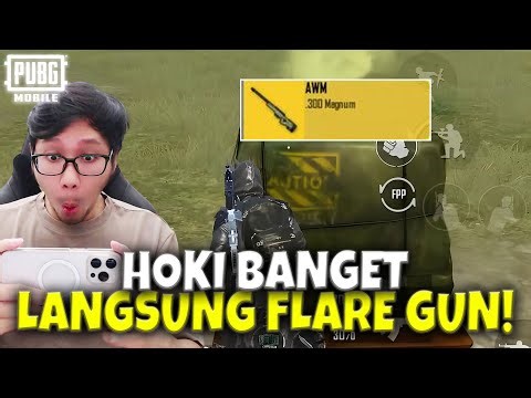 SO LUCK! COMING FROM GEORGOPOL, YOU GOT A FLARE GUN! WILL IT GET AN AWM IMMEDIATELY?! - PUBG MOBILE
