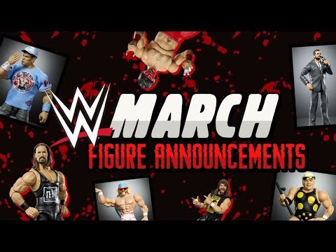 Friday The 13th WWE Mattel Figure Announcements!