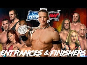 WWE Smackdown vs Raw 2006 Entrances & Finishers John Cena