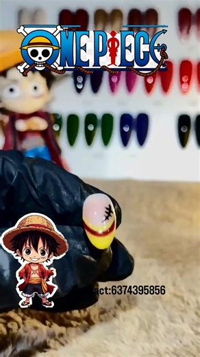 ONE PIECE INSPIRED NAIL ART | Anime Nail Art 💅