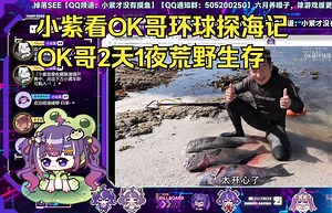 【小紫才没有摸鱼】看OK哥Oman自驾第二十四集，OK哥2天1夜荒野生存！