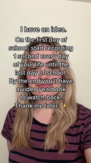 1 Second Everyday App for School Year Memories