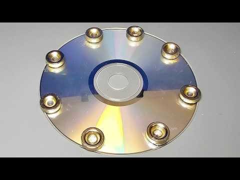 Don’t Throw Away Old CDs – Build This Simple Motor