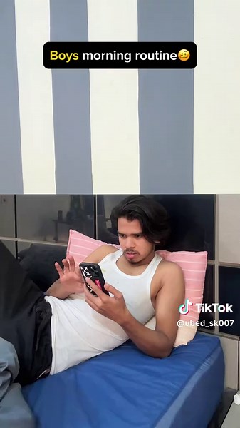 Girls vs Boys morning routine😂 #funny #crew #100k #wahmuser #ubbifam #foryou #foryoupage