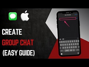 How To Create Group Chat On iPhone