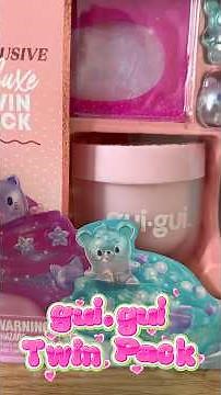 Come unbox the gui.gui twin pack slime with me! #guigui #slime #unboxing #slimeasmr ##slimevideo
