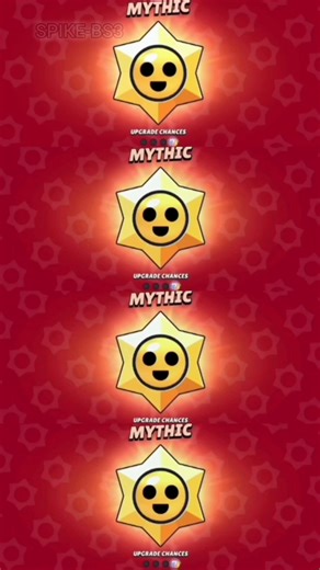 OMG 😱 ONLY MYTHIC Star Drop! INSANE Luck 🍀 | Brawl Stars Shorts