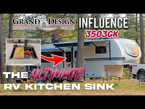 2024 Grand Design Influence 3503GK Walkthrough - This Fifth Wheel has a Modern Luxury Kitchen