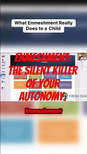 Enmeshment: The silent killer of your autonomy.