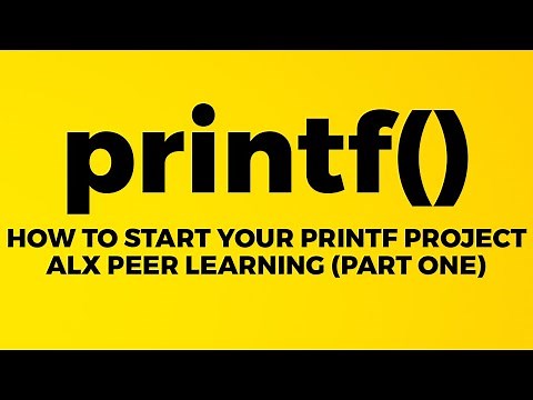 PRINTF PROJECT BREAKDOWN - PART 1