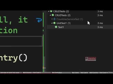 15 005 Add Country xUnit Test Part 3