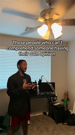 Those people who can’t comprehend someone having their own opinion | people